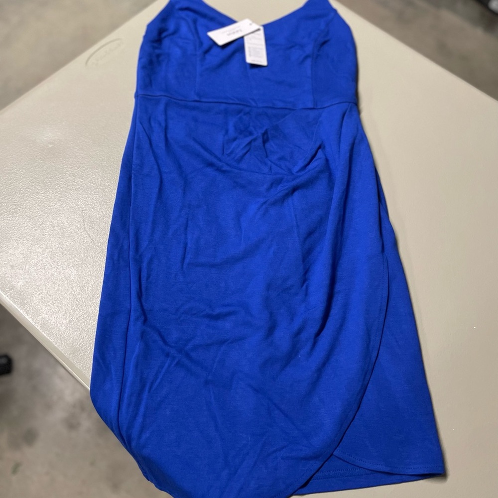Blue dress